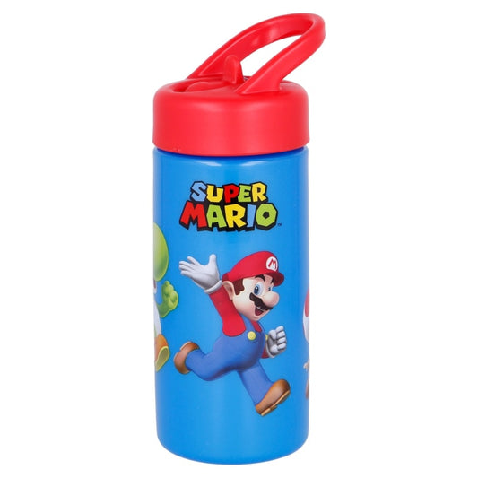 Super Mario Luigi Yoshi Toady Kinder Trinkflasche Wasserflasche Flasche 410 ml