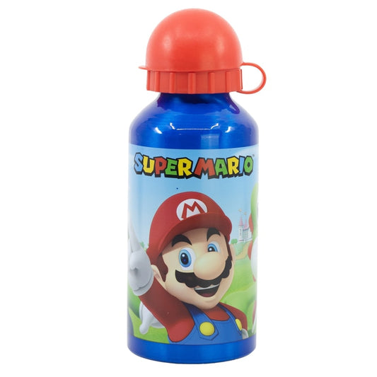 Super Mario Luigi Yoshi Kinder Trinkflasche Wasserflasche Flasche 400 ml - WS-Trend.de