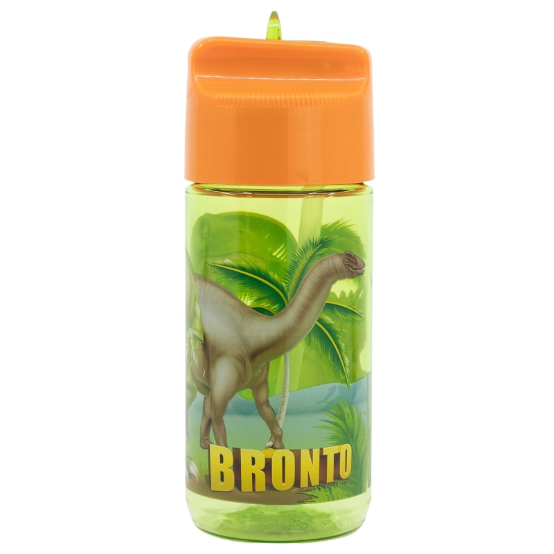 Dinosaurier T-Rex Bronto Kinder Wasserflasche Trinkflasche Flasche 430 ml - WS-Trend.de