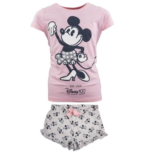 Disney Minnie Maus 100 Years Mädchen Pyjama - WS-Trend.de