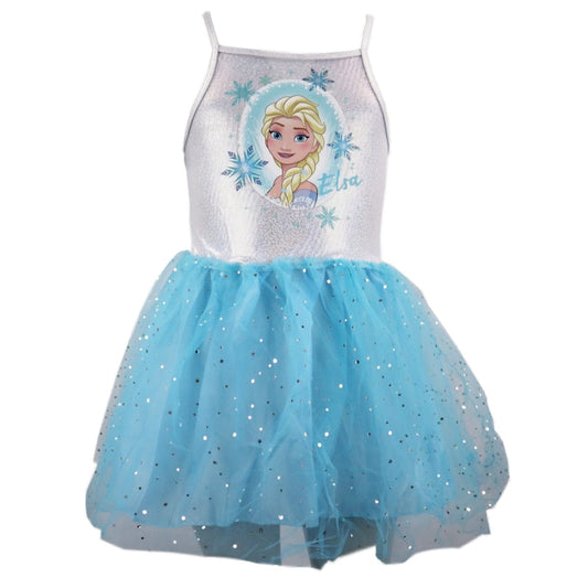 Disney Die Eiskönigin Elsa Kinder Tüllkleid Sommerkleid - WS-Trend.de