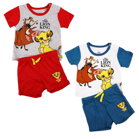 Disney König der Löwen Simba Baby Jungen Set T-Shirt plus Shorts - WS-Trend.de