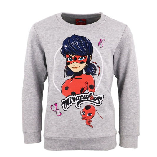 Miraculous Ladybug und Tikki Kinder Fleece Pullover Sweater - WS-Trend.de