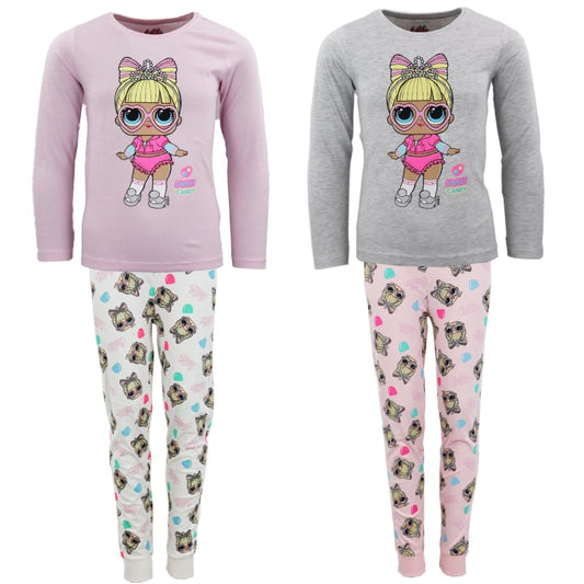 LOL Surprise Kinder Mädchen langarm Schlafanzug Pyjama - WS-Trend.de