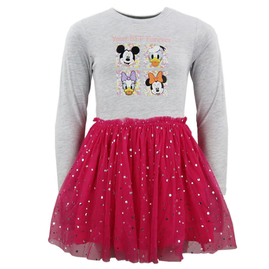 Disney Minnie Micky Maus Kinder Kleid Tüllkleid