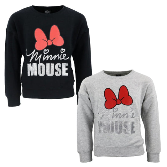 Disney Minnie Maus Mädchen Kinder Pullover Sweater Pulli