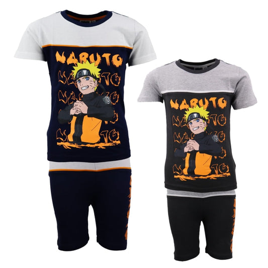 Anime Naruto Shippuden Kinder Sommer Set Shirt plus Shorts - WS-Trend.de