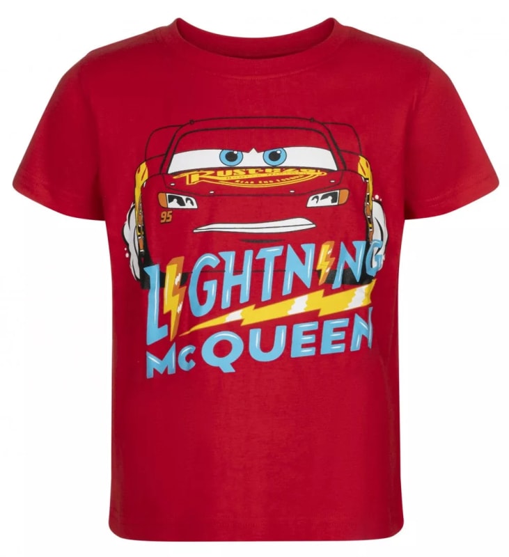 Disney Pixar Cars McQueen T-Shirt Red Edition - WS-Trend.de