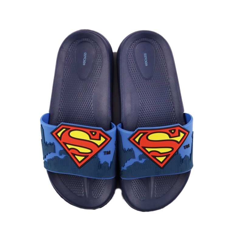 DC Comics Superman Kinder Badelatschen Sandalen 3D Optik - WS-Trend.de