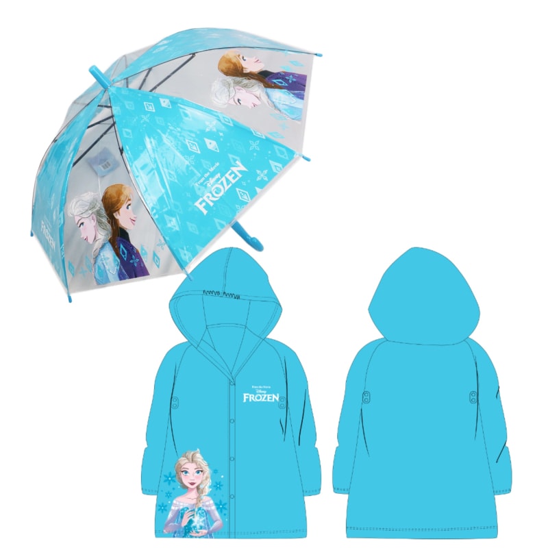 Disney Die Eiskönigin Kinder Regenschirm plus Poncho - WS-Trend.de