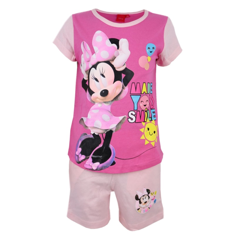 Disney Minnie Maus Kinde Strand Set T-Shirt plus Shorts 98-128 - WS-Trend.de