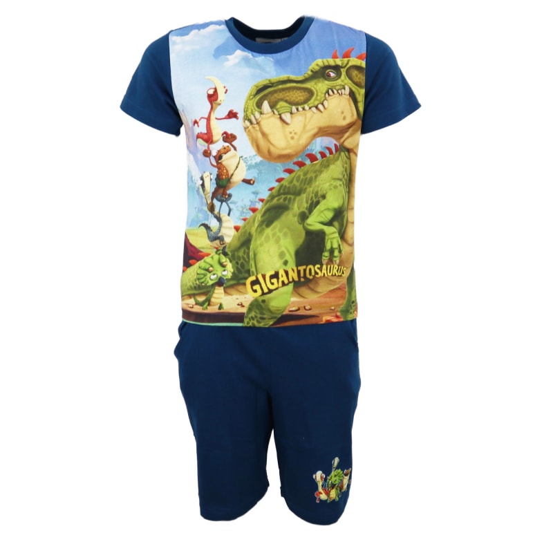 Gigantosaurus Kinder Schlafanzug Pyjama kurz - WS-Trend.de