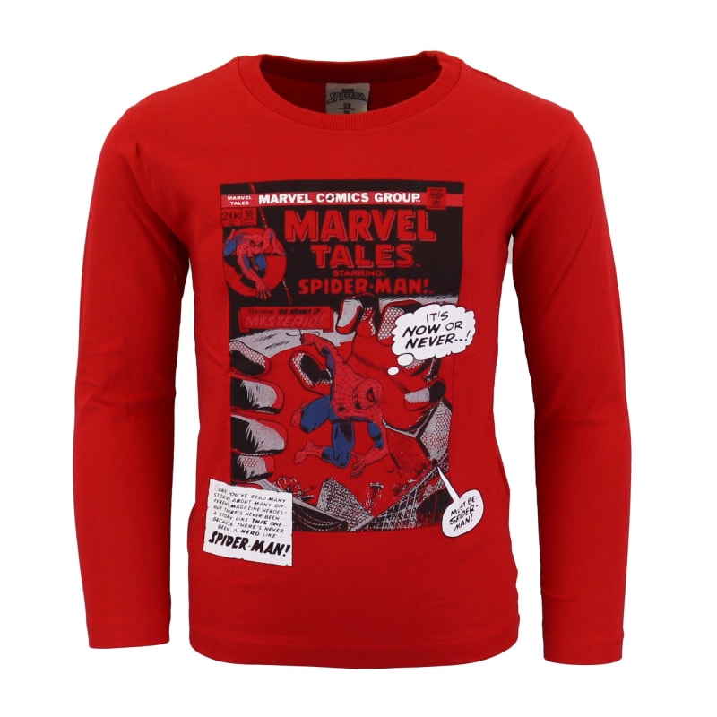 Marvel Spiderman langarm Kinder T-Shirt - WS-Trend.de