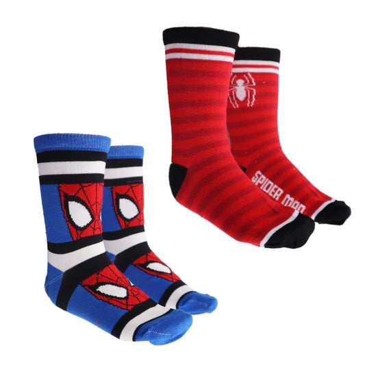 Marvel Spiderman lange Kinder Socken 2er Pack - WS-Trend.de