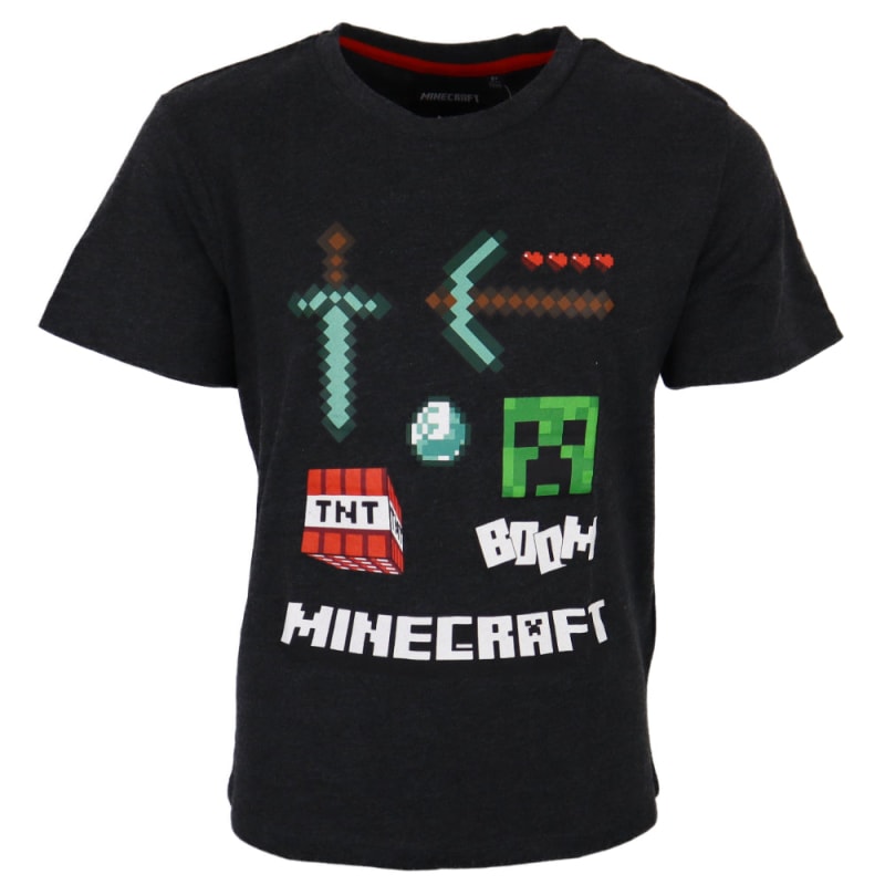 Minecraft Creeper Kinder kurzarm T-Shirt - WS-Trend.de