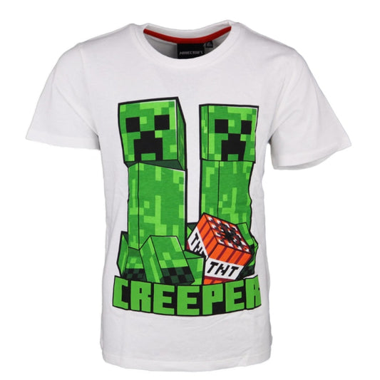 Minecraft Creeper kurzarm T-Shirt Baumwolle - WS-Trend.de