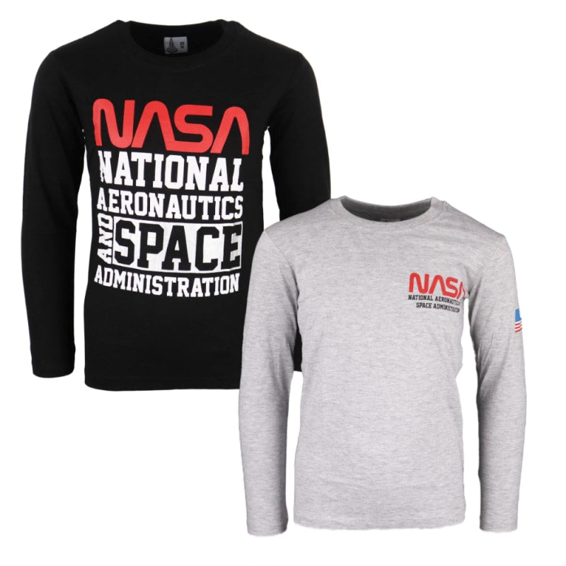 NASA Space Center Kinder langarm T-Shirt Jungen - WS-Trend.de