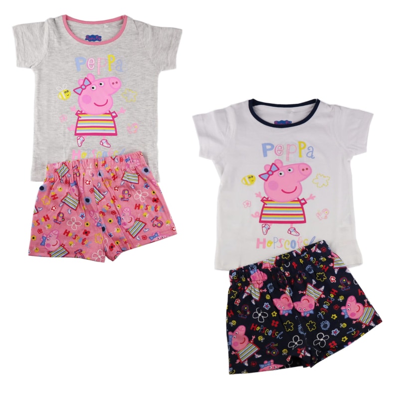 Peppa Pig Kinder Schlafanzug Pyjama - WS-Trend.de