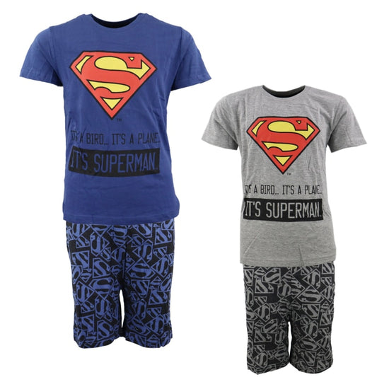 DC Comics Superman Jugend Kinder kurzarm Pyjama - WS-Trend.de