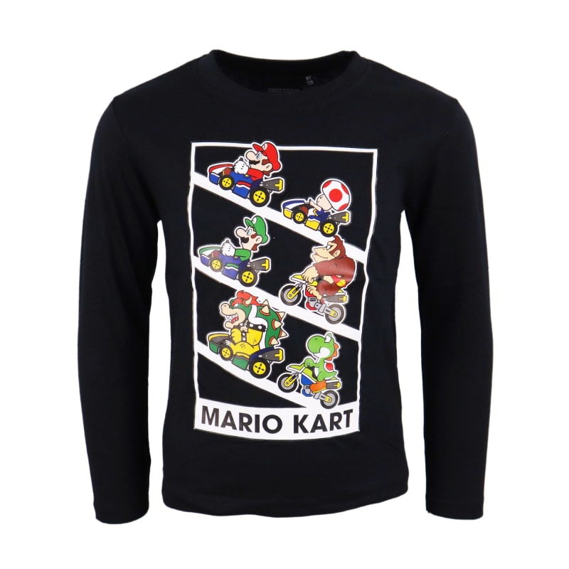 Super Mario Kart Kinder langarm T-Shirt - WS-Trend.de